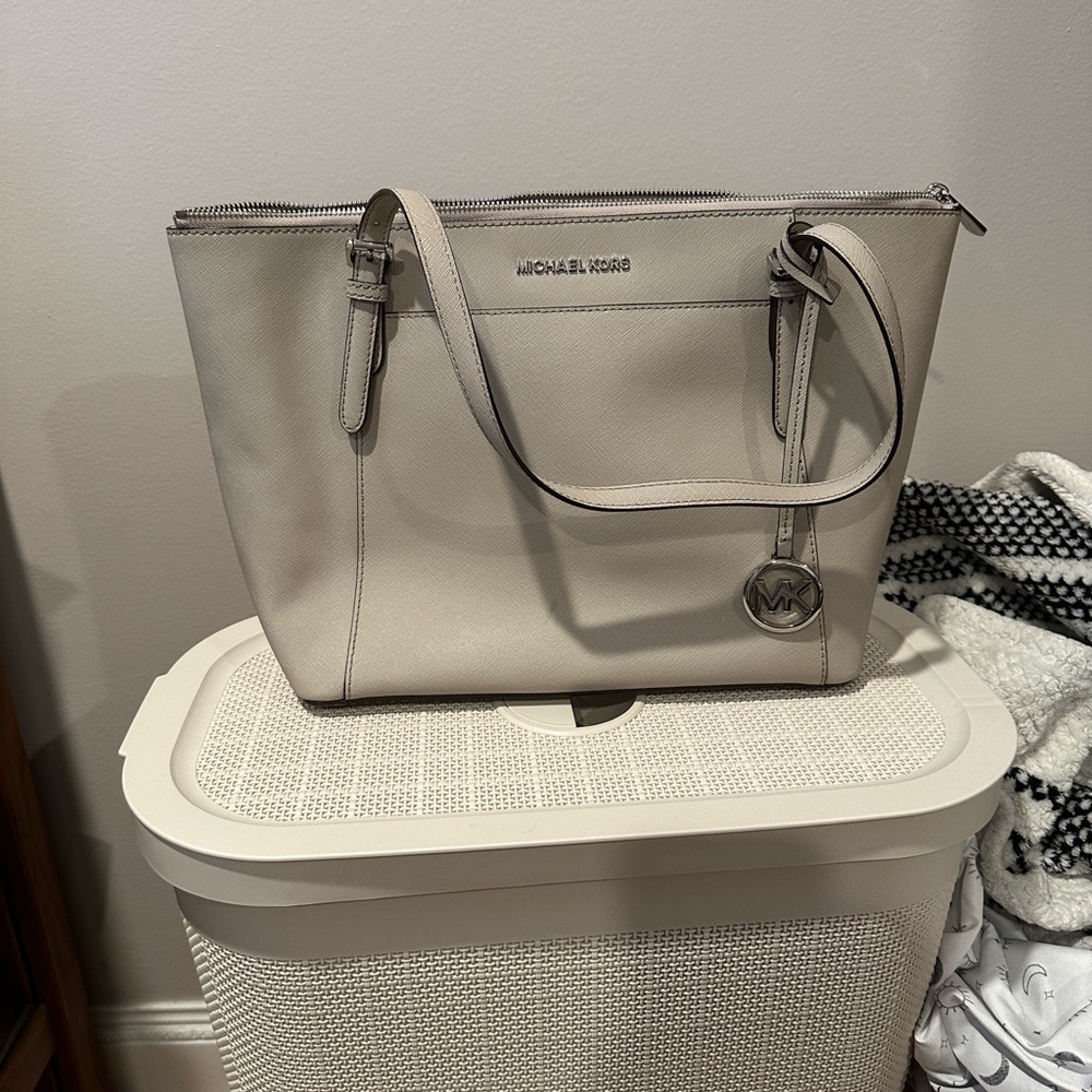 Michael Kors Grey Tote Bag